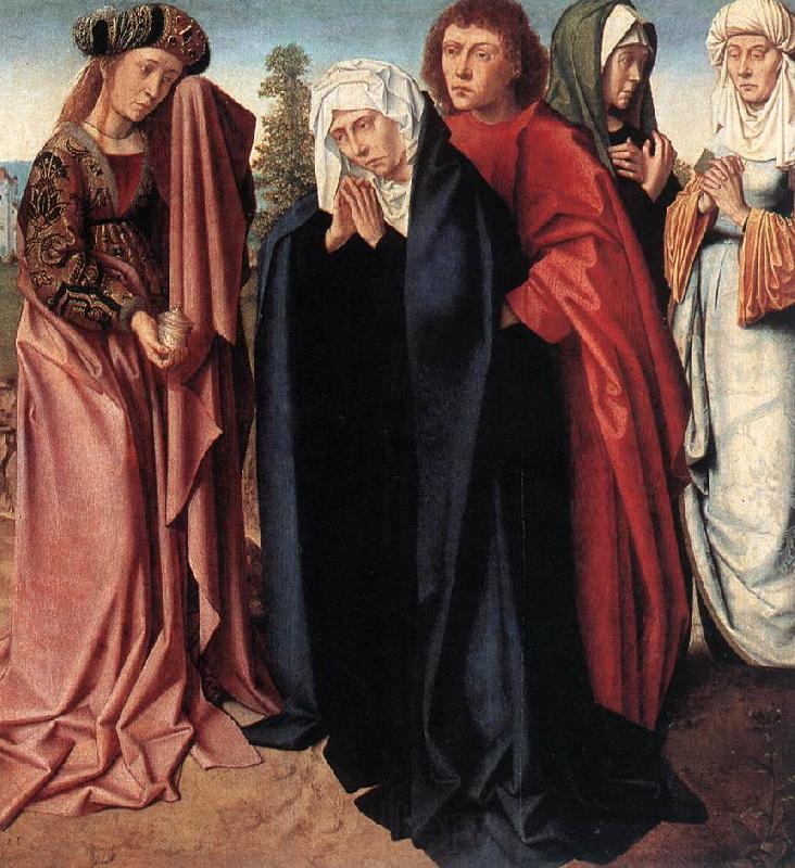 DAVID, Gerard The Holy Women and St John at Golgotha dfv Spain oil painting art
